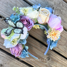 Load image into Gallery viewer, Vintage Pastel Flower crown [Large]
