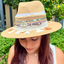 Load image into Gallery viewer, Ivory Coastal Panama Hat [natural]
