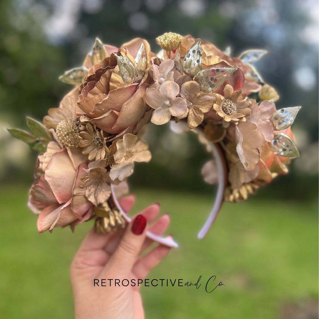 Cora Goddess Crown (gold)