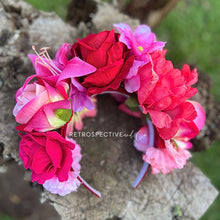 Load image into Gallery viewer, Pinks Flower crown [Large]
