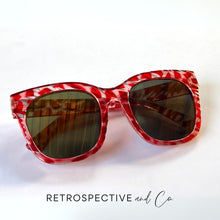 Load image into Gallery viewer, Thelma Leopard Sunglasses [Red]
