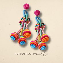 Load image into Gallery viewer, Allegra Fiesta tassel drop earrings [Multi]
