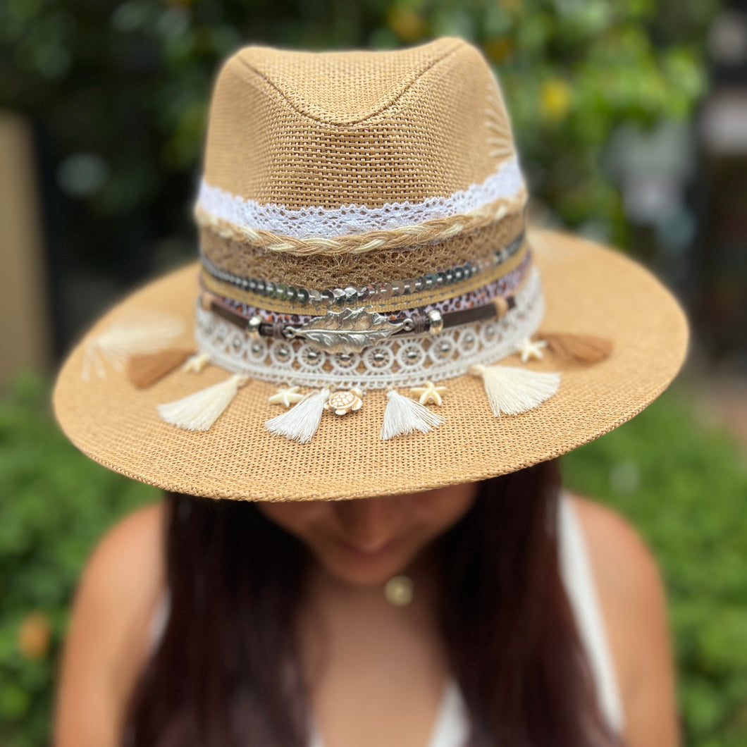 Ivory Coastal Panama Hat [natural]