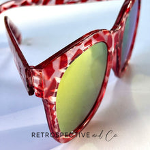 Load image into Gallery viewer, Thelma Leopard Sunglasses [Red]
