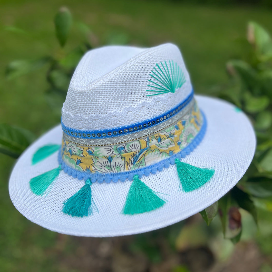 Morgan Coastal Panama Hat [white]