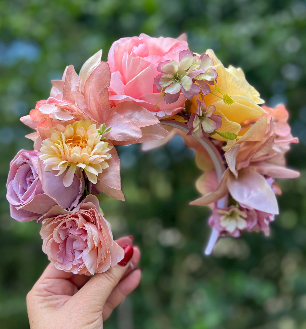 Vintage Selina Flower Crown