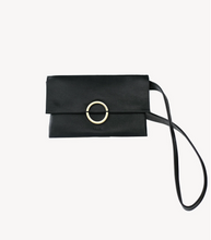 Load image into Gallery viewer, Leather Belter Utility Moon Bag [Black]
